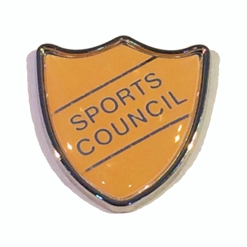 SPORTS COUNCIL shield badge